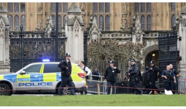 英国议会大厦附近发生枪击,持刀男子袭警被击毙